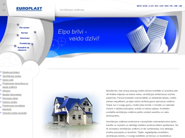 Eiroplasts, SIA